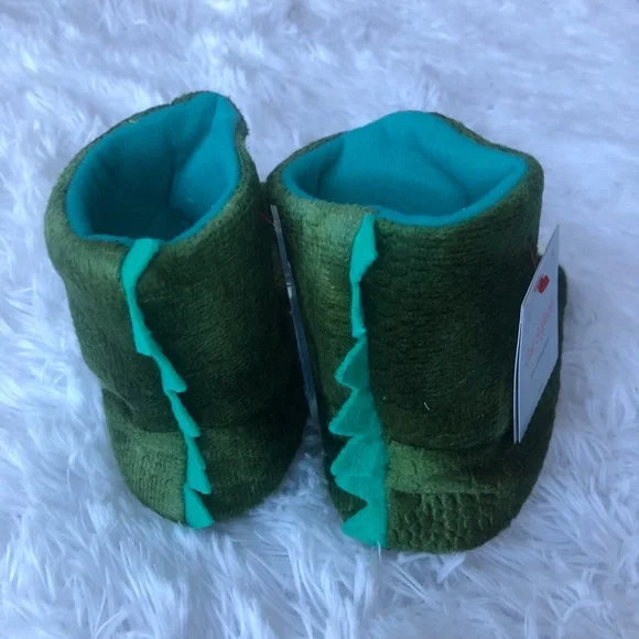 Dinosaur feet slippers Baby 12-24 months - Picture 4 of 9